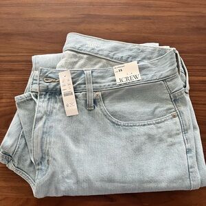 J. Crew Mid rise straight jean